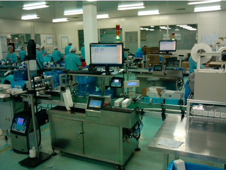 珀萊雅客戶現場